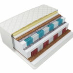 Matratze 42 CM H4/H3 Mittelhart KING SIZE CONTINENTAL Premium LATEX - 100x200