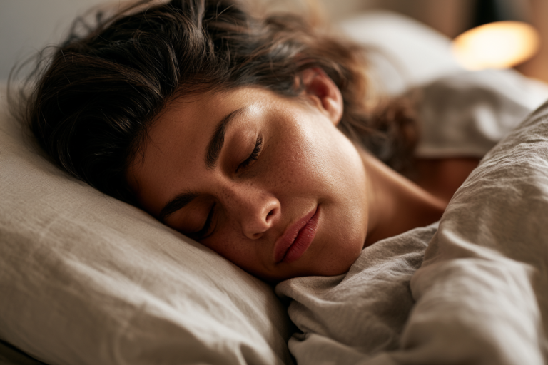 Ergonomisch geformte Kissen für eine optimale Entlastung der Halswirbelsäule im Bett